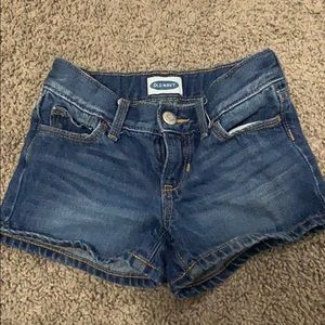 Girls - old navy shorts - size 5